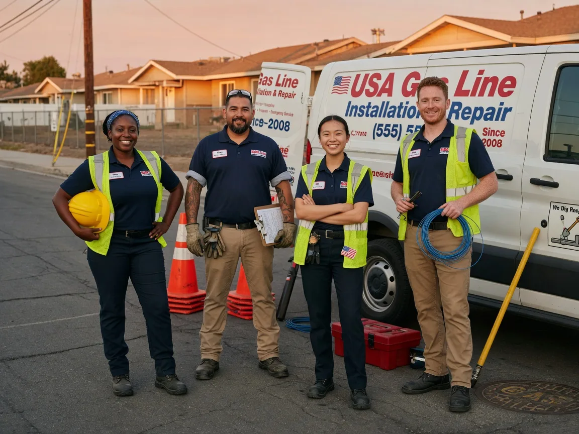 Gas Line Installation company in Oil City, LA